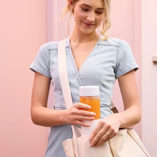 On-the-Go Glass Bottle